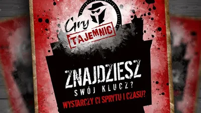 Escape Room Gry Tajemnic - voucher, urodziny, imprezy